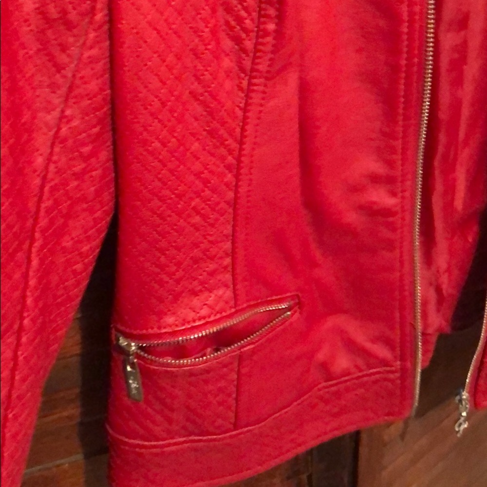 Red Pu Jacket - image 2